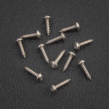 001-1357-049 - Fender Tuning Keys Mounting Screws - Nickel Plated Phillips Round Head - #3 x 3/8'' Long