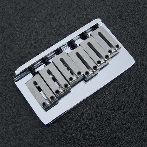 003-2909-049 - Fender American Standard Strat Chrome Hard Tail Bridge Assembly