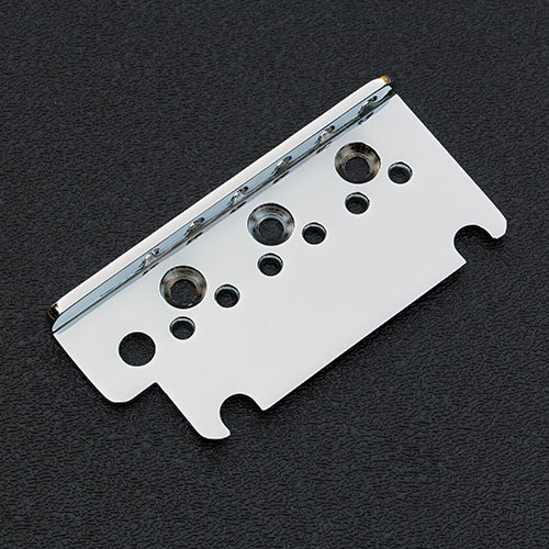 003-6527-000 0036527000 Genuine Fender American Deluxe, Ultra and Elite Strat Chrome Bridge Plate