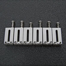 003-6528-006 - Fender American Deluxe (Ultra Strat) Stratocaster Bridge Saddle Set (6) 003-6528-006 - Fender American Deluxe (Ultra Strat) Stratocaster Bridge Saddle Set (6)