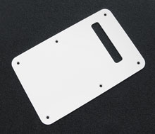 004-0824-000 Genuine Fender 1 Ply White Back Plate 004-0824-000 Genuine Fender 1 Ply White Back Plate