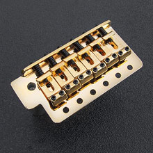 005-3275-000 - Fender Classic Series Strat Tremolo Bridge Assembly, Gold