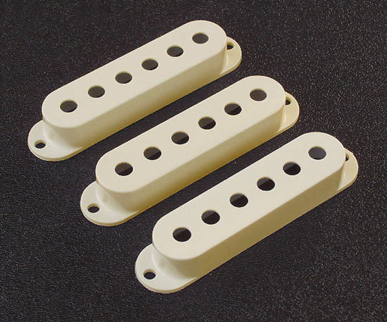 Stratocaster Custom Aged White Pickup Covers