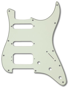 005-4021-049 - Fender Stratocaster Mint Green 3 Ply HSS Pickguard 005-4021-049 - Fender Stratocaster Mint Green 3 Ply HSS Pickguard