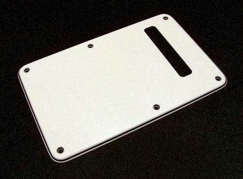 005-6212-000 0056212000 - Fender Stratocaster Parchment 3 Ply Back Plate