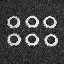 005-8815-049 - Fender/ Schaller American Standard / Deluxe Chrome Tuner Washers
