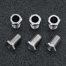 005-8820-049 - Fender/Schaller American Standard/Deluxe Chrome Tuner Bushings