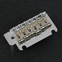 007-2253-000 - Fender Classic Player Stratocaster Two Point Pivot Tremolo Bridge Assembly, Chrome