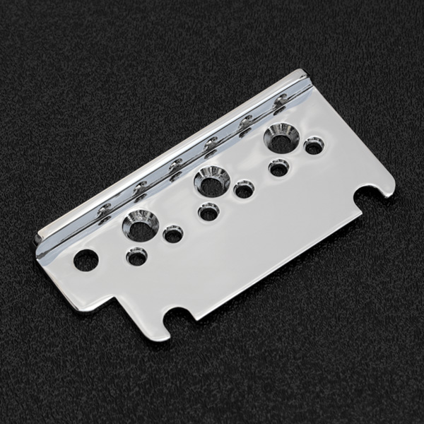 007-5089-000 0075089000 Fender American Standard Strat Chrome Bridge Plate (2008 and Newer) 007-5089-000 0075089000 Fender American Standard Strat Chrome Bridge Plate (2008 and Newer)