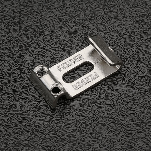 007-5123-000 0075123000 - Fender Bent Steel Nickel Plated Bridge Saddle For 2008 And Newer American Standard Strat