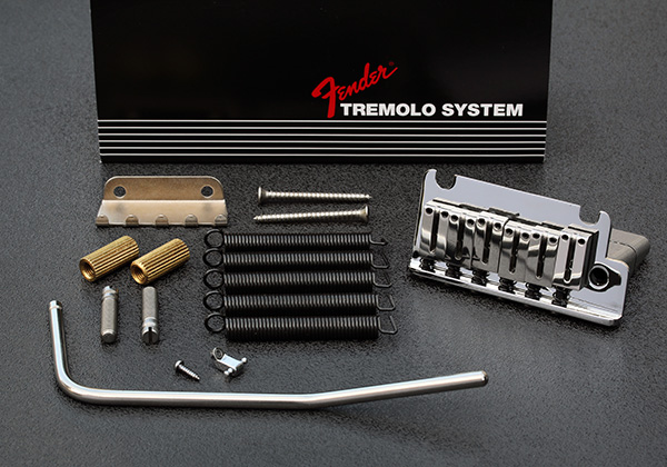 007-7092-049 0077092049 - Fender American Deluxe, Ultra and Elite Strat Chrome Tremolo Bridge Assembly