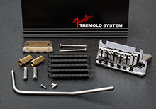 007-7092-049 - Fender American Deluxe Strat Tremolo Bridge Assembly, Chrome 007-7092-049 - Fender American Deluxe Strat Tremolo Bridge Assembly, Chrome