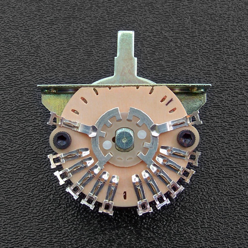 007-8776-000 - Custom Built Discrete/Com 5-Way Selector Switch