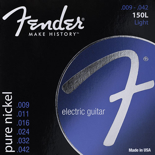 073-0150-403 0730150403 - Fender Original 150L Pure Nickel Ball End Light Electric Guitar Strings