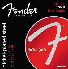 073-0250-404 - Fender 250LR Nickel Plated Steel Light/Regular Electric Guitar Strings 073-0250-404 - Fender 250LR Nickel Plated Steel Light/Regular Electric Guitar Strings