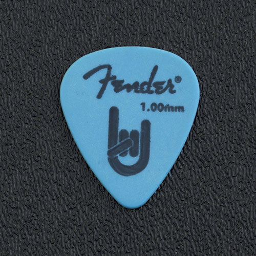 098-7351-900 - Fender 351 Rock On Blue Delrin Heavy 1.0mm Package of 12 Picks