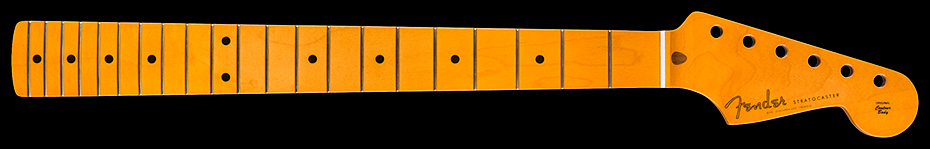 099-0061-921 - Genuine Fender Vintage Style 50's Soft V 21 Vintage Frets Lacquer Maple Fingerboard 7.25'' Radius