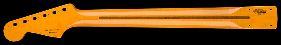 099-0061-921 - Genuine Fender Vintage Style 50's Soft V 21 Vintage Frets Lacquer Maple Fingerboard 7.25'' Radius
