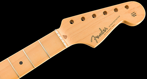 099-0112-921 - American Original 50's Stratocaster Replacement Neck 21 Vintage Tall Frets, Maple Fingerboard, 9.5" Radius