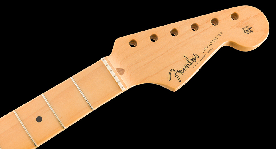 099-0112-921 - American Original 50's Stratocaster Replacement Neck 21 Vintage Tall Frets, Maple Fingerboard, 9.5" Radius