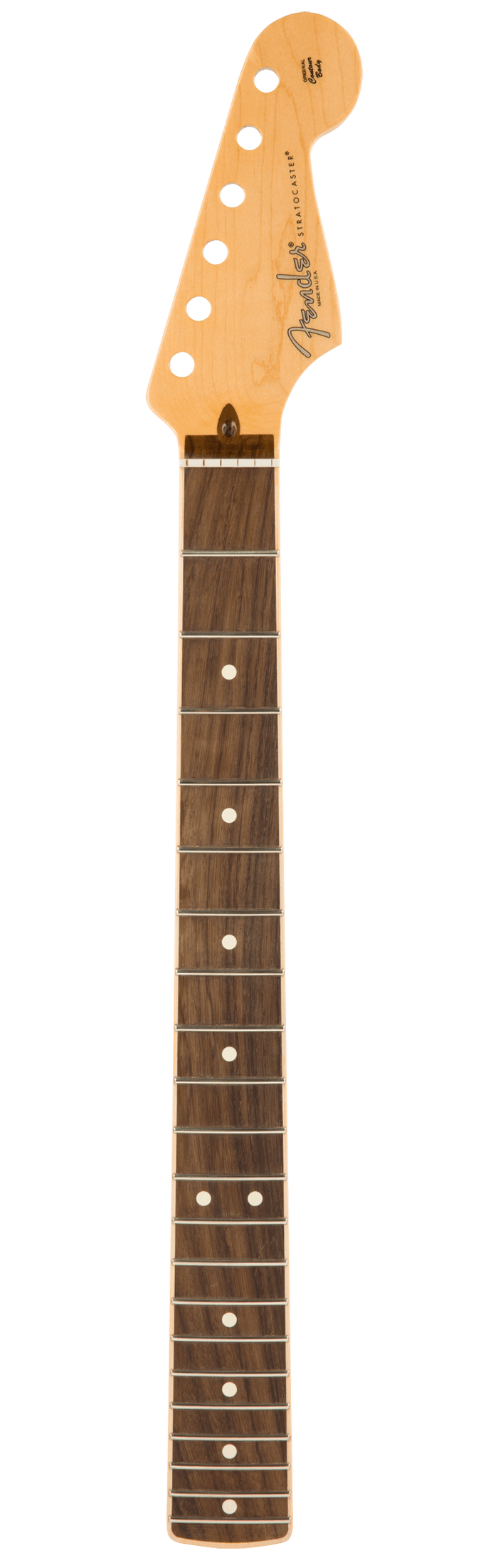 099 0214 921 Fender USA Strat Neck 21 Medium Jumbo Frets Channel Bound Rosewood Fingerboard Compound Radius 9.5 to 14