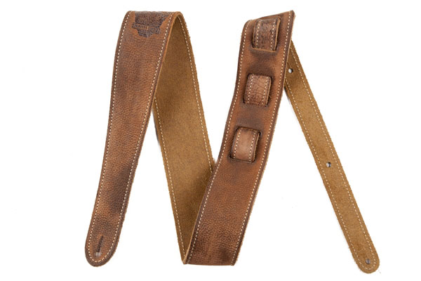099-0660-050 0990660050 - Fender Road Worn Brown Leather Strap