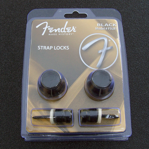 Fender 099-0818 F Logo Strap Locks (2)