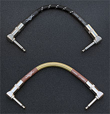 099-0820-040 099-0820-033 - Genuine Fender Custom Shop Performance Series 6" Black or Yellow Tweed Patch Cable
