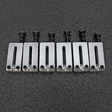099-0840-000 - Fender American Standard Stratocaster Bridge Saddle Set (6) 099-0840-000 - Fender American Standard Stratocaster Bridge Saddle Set (6)