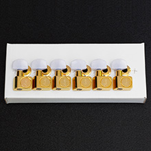 099-0846-200 - Genuine Fender American Series Gold Tuning Keys With Pearl Buttons 099-0846-200 - Genuine Fender American Series Gold Tuning Keys With Pearl Buttons