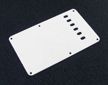 099-1320-000 - Genuine Fender Vintage 1 Ply White Back Plate 099-1320-000 - Genuine Fender Vintage 1 Ply White Back Plate