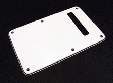 099-1321-000 - Genuine Fender 3 Ply White Back Plate 099-1321-000 - Genuine Fender 3 Ply White Back Plate