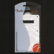 099-1323-000 - Genuine Fender White Moto (Pearl) Back Plate 099-1323-000 - Genuine Fender White Moto (Pearl) Back Plate