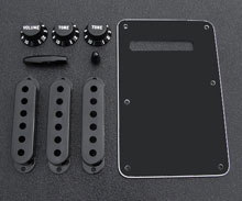 099-1363-000 Black Fender Stratocaster Accessory Kit 099-1363-000 0991363000 Black Fender Stratocaster Accessory Kit