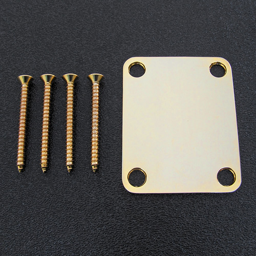 099 1447 200 Fender Original Strat Gold Neck Plate