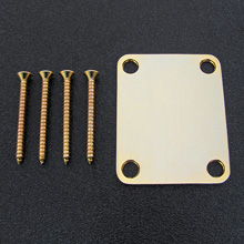099-1447-200 - Fender Vintage Gold 4-Bolt Neck Plate 099-1447-200 - Fender Vintage Gold 4-Bolt Neck Plate