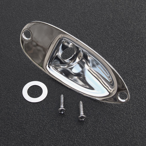 099-1940-100 0991940100 - Fender American Stratocaster Chrome Jack Plate