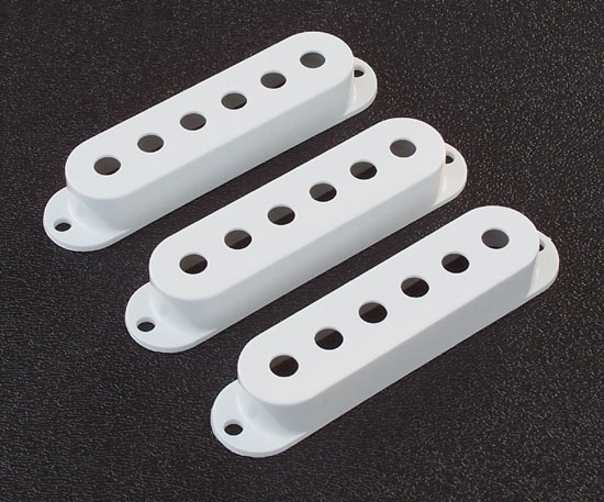 099-2034-000 0992034000 Fender Stratocaster White Pickup Cover Set