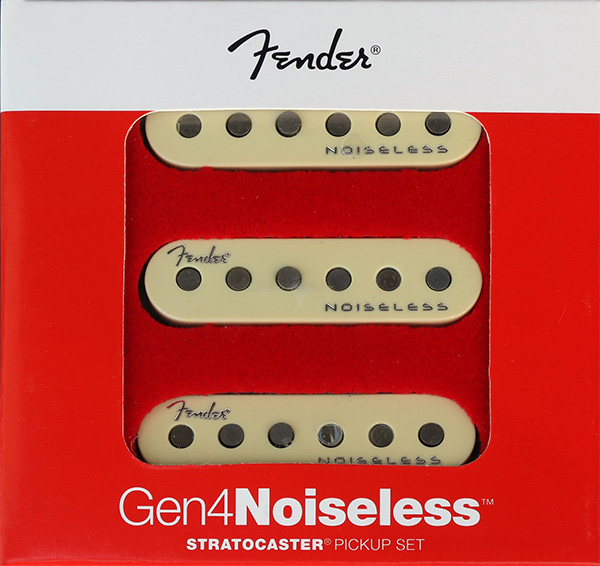 099-2260-000, 0992260000 - Fender N4 Noiseless Pickup Set Complete Strat Pickguard Assembly