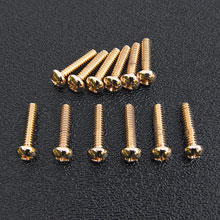 099-4926-000 - Fender Gold Phillips Round Head Pickup Mounting Screws, #6-32 x 5/8''