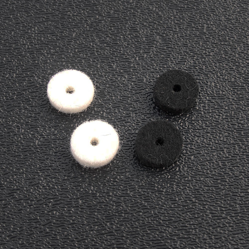 099-4929-000, 099-4930-000 Fender Black or White Strap Button Felt Washers
