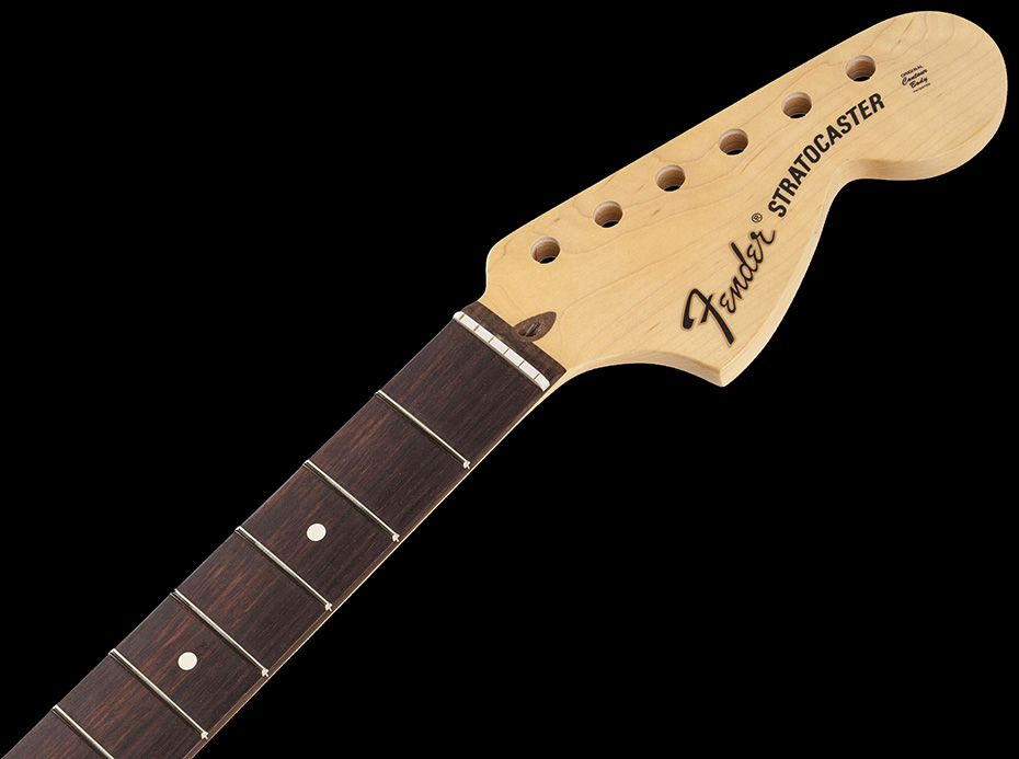 099-5700-921, 0995700921 - Fender Stratocaster Rosewood Neck 70's Headstock 22 Jumbo Frets 9.5'' Radius