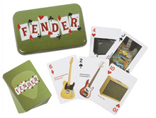 099-9526-000 Fender Dual-Deck Playing Card Tin Set 099-9526-000 Fender Dual-Deck Playing Card Tin Set