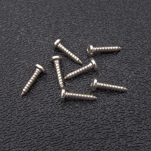 Stainless Steel Tuning Keys Mounting Screws Phillips Pan Head #2 x 3/8