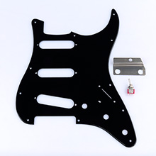Gilmour Black Strat Pickguard, Bracket and Switch Kit Gilmour Black Strat Pickguard, Bracket and Switch Kit