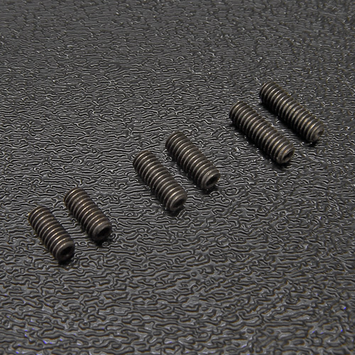 #4-48 Black Alloy Steel Strat Saddle Height Adjustment Screws #4-48 Black Alloy Steel Strat Saddle Height Adjustment Screws