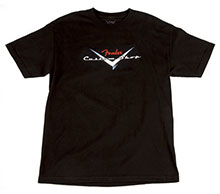910-1359-606 - Fender Custom Shop T-Shirt, Black 910-1359-606 - Fender Custom Shop T-Shirt, Black