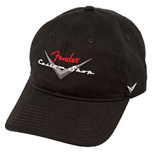 910-6635-306 - Fender Custom Shop Hat, Black 910-6635-306 - Fender Custom Shop Hat, Black