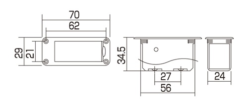 BB 04 Gotoh Deluxe 9v Battery Compartment