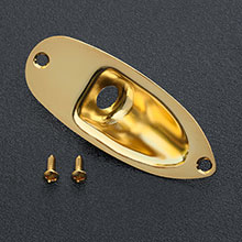 AP-0610-002 - Gold Stratrocaster Jack Plate